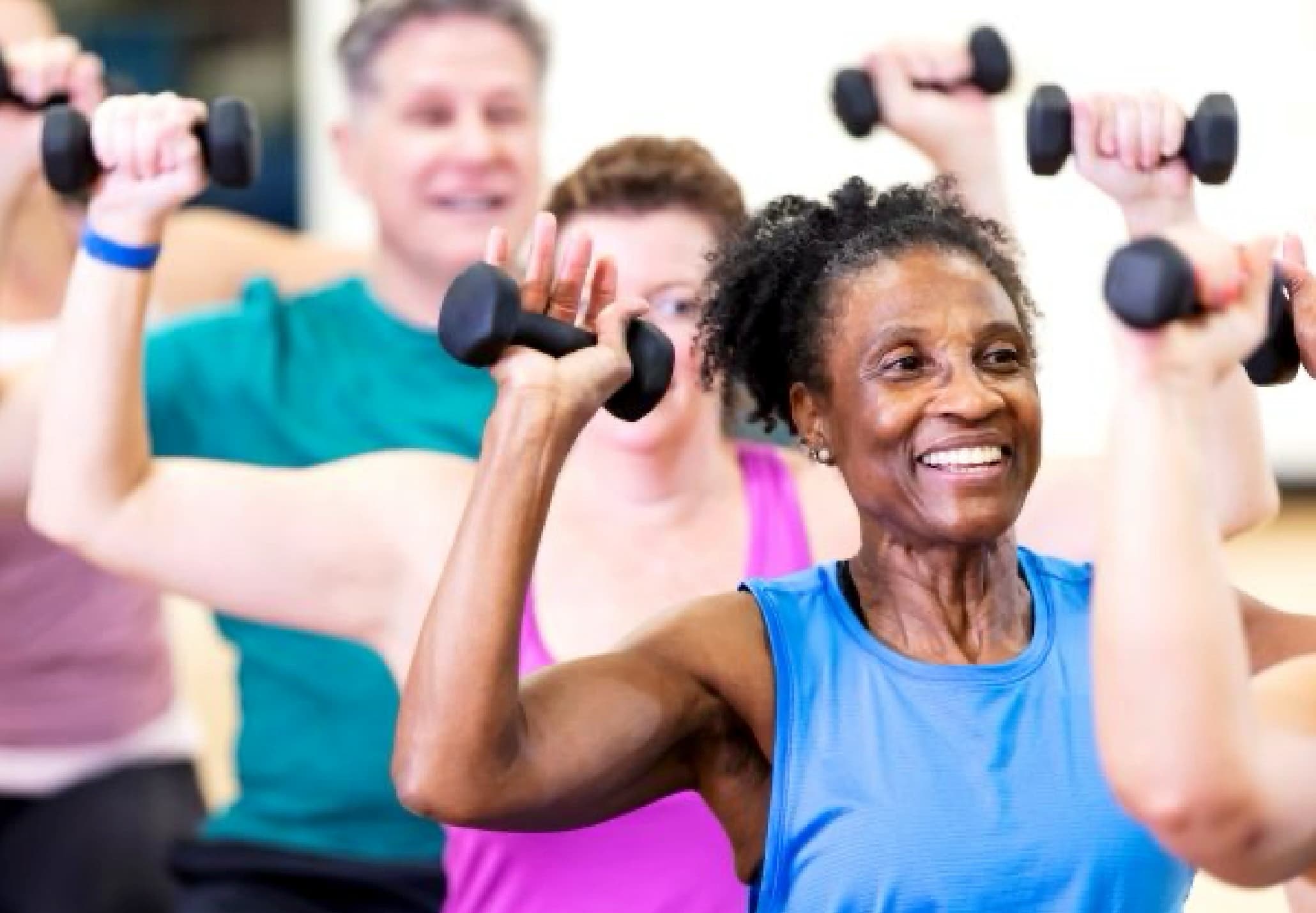Personal trainer em ação